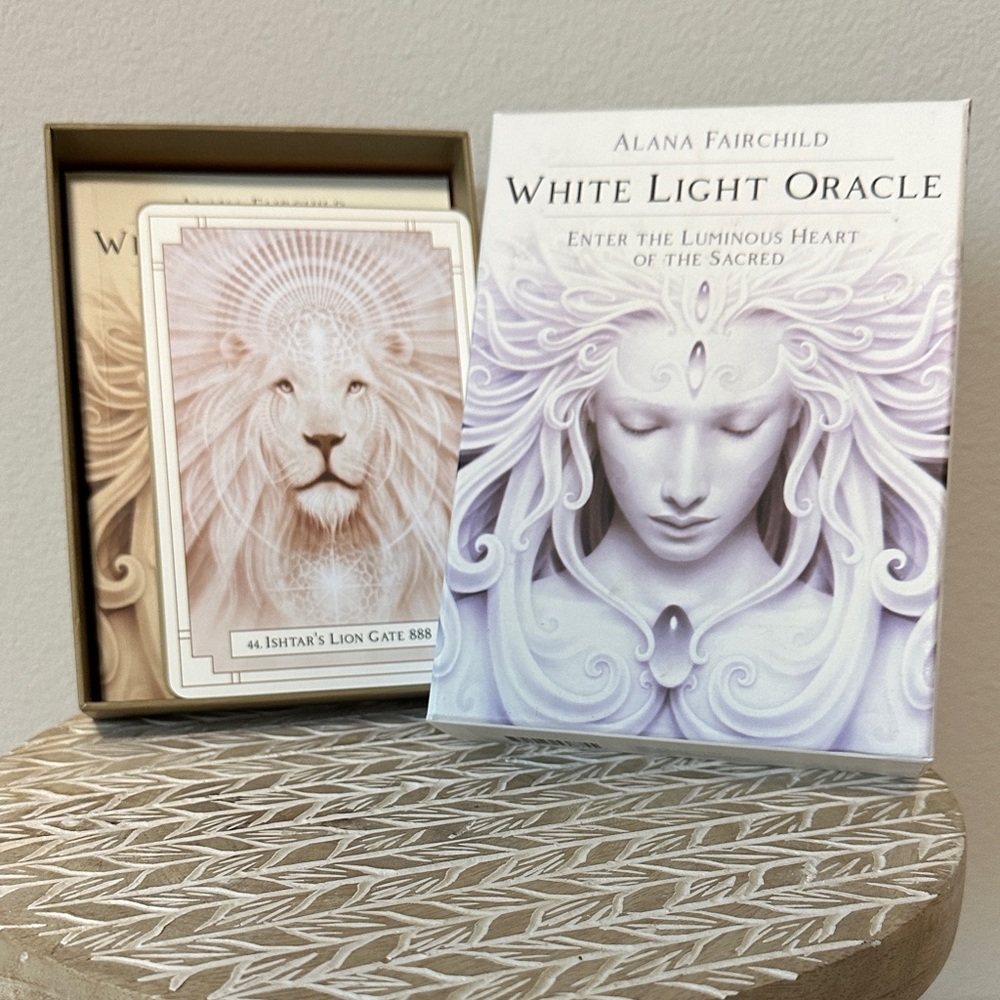 White Light Oracle Card Set with Guidebook
